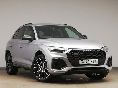 Silver Used 2024 Audi Q5 Black Edition SUV | £40,998 (Expensive)