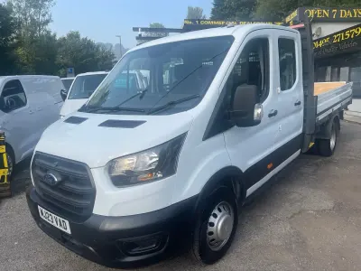 Used Ford Transit 130 HP (95 kW) 2023 White Van