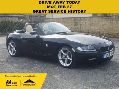Used BMW Z4 Sport Line 150 HP (110 kW) 2006 Black Cabriolet