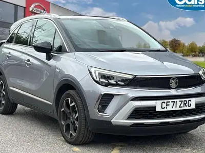 Used Vauxhall Crossland Ultimate 131 HP (96 kW) 2021 Grey SUV