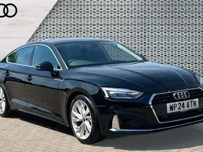 Used Audi A5 Sportback Sport 150 HP (110 kW) 2024 Brilliant black Hatchback