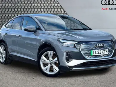 Used Audi Q4 Sportback e-tron S-Line 150 kW (204 HP) 2023 Grey SUV