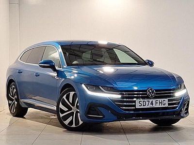 Blue Used 2024 VW Arteon R-line Estate | £31,998 (Expensive)