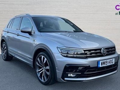 Used VW Tiguan R-line 150 HP (110 kW) 2019 Silver SUV