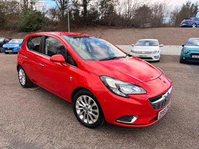 Used Vauxhall Corsa 2015 Flame red Hatchback