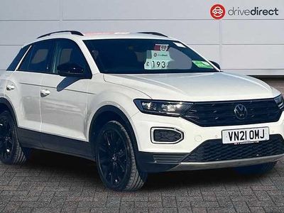 Used VW T-Roc Black Edition 150 HP (110 kW) 2021 White SUV
