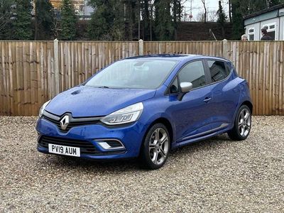 Used Renault Clio IV GT-Line 90 HP (66 kW) 2019 Blue Hatchback