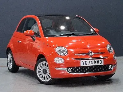 Used Fiat 500 70 HP (51 kW) 2024 Orange Hatchback