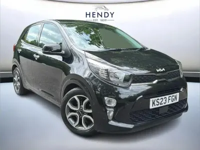 Used Kia Picanto 65 HP (47 kW) 2023 Black Hatchback