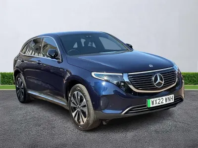 Used Mercedes EQC400 300 kW (408 HP) 2022 Blue SUV