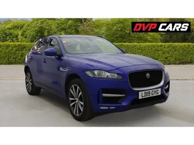 Used Jaguar F-Pace R-Sport 2019 Blue SUV