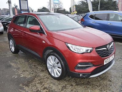 Used Vauxhall Grandland X Elite 130 HP (95 kW) 2020 Red SUV