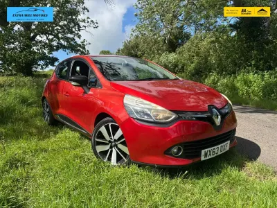 Used Renault Clio Dynamique 90 HP (66 kW) 2013 Red Hatchback