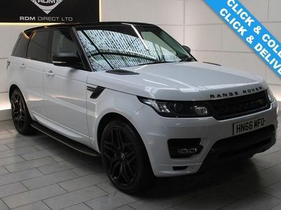 Begagnad Land Rover Range Rover Sport Autobiography Dynamic 306 HK (225 kW) 2016 Vit SUV