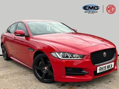 Red Used 2019 Jaguar XE Ingenium Sedan | £13,399 (Fair price)