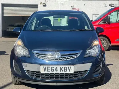 Begagnad Vauxhall Corsa S 85 HK (62 kW) 2014 Blå Halvkombi