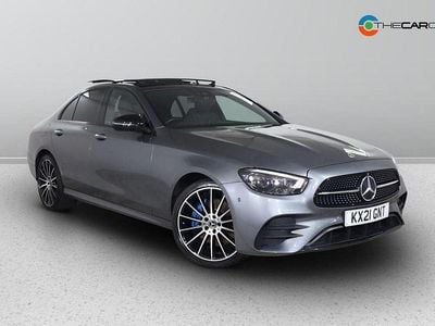 Used Mercedes E400 AMG line 325 HP (239 kW) 2021 Grey Sedan