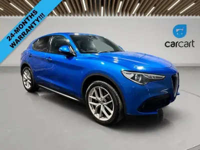 Used Alfa Romeo Stelvio 210 HP (154 kW) 2018 Blue SUV