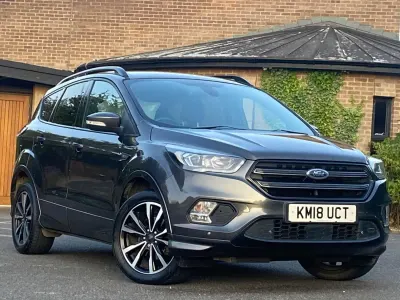 Used Ford Kuga ST-Line 150 HP (110 kW) 2018 Grey SUV