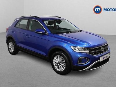 Used VW T-Roc Life 110 HP (80 kW) 2023 Blue SUV