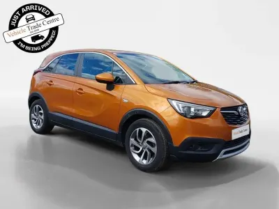 Used Vauxhall Crossland X 83 HP (61 kW) 2018 Orange SUV