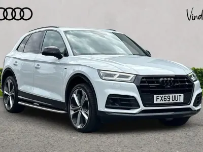 Used Audi Q5 Advanced 187 HP (137 kW) 2019 White SUV