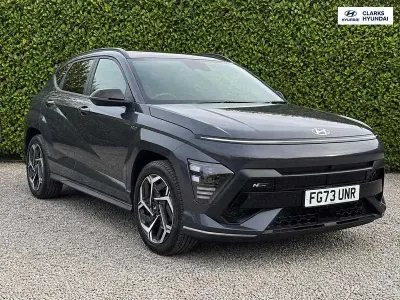 Used Hyundai Kona N Line 141 HP (103 kW) 2023 Grey SUV
