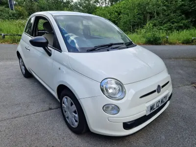 Used Fiat 500 Pop 69 HP (50 kW) 2012 White Hatchback
