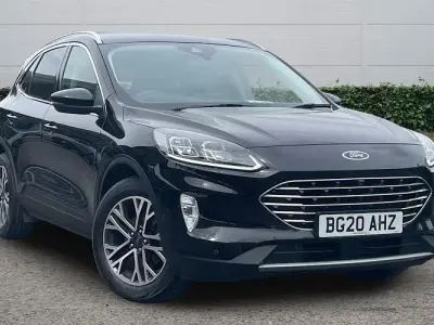 Second-hand Ford Kuga Titanium 150 CP (110 kW) 2020 Negru SUV