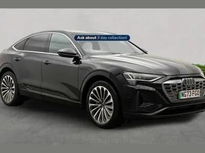 Used Audi Q8 e-tron S-Line 300 kW (408 HP) 2023 Black SUV