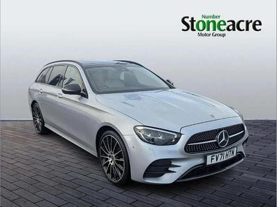 Silver Used 2021 Mercedes E300 AMG line Estate | £32,913 (A bit pricey)