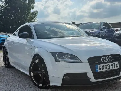 Used Audi TT Black Edition 170 HP (125 kW) 2013 White Coupe