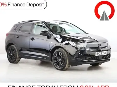 Used Vauxhall Grandland X S 130 HP (95 kW) 2023 Black SUV