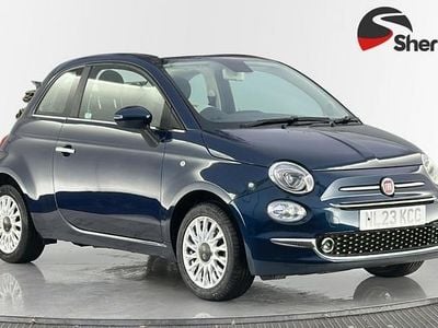 Used Fiat 500C S 70 HP (51 kW) 2023 Blue Cabriolet