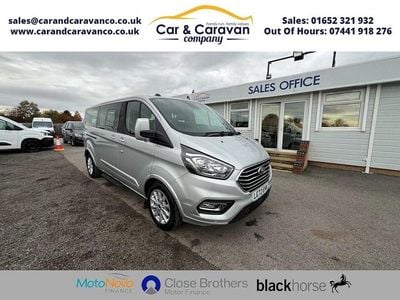 Silver Used 2022 Ford Tourneo Custom Titanium Van | £18,250 (Good price)