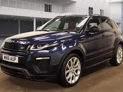 Used Land Rover Range Rover evoque HSE Dynamic 2016 Blue Estate