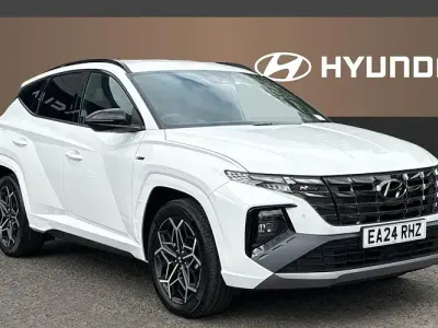 Usado Hyundai Tucson N Line 265 CV (194 kW) 2024 Blanco SUV
