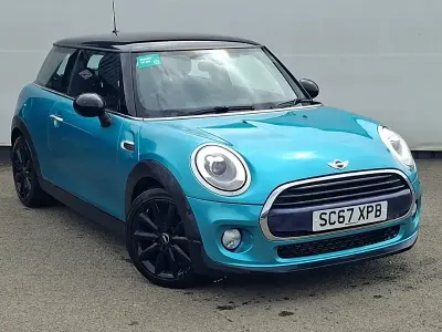 Used Mini Cooper 136 HP (100 kW) 2017 Blue Hatchback