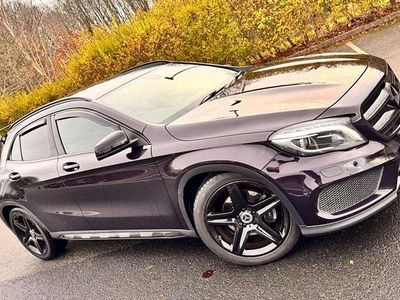 Purple Used 2014 Mercedes GLA220 AMG line SUV | £9,990