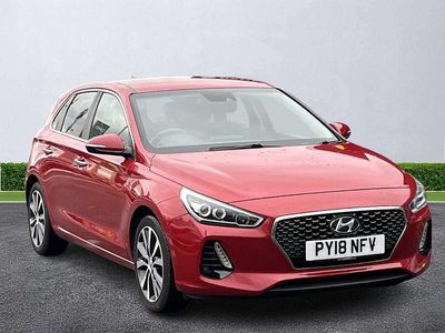 Used Hyundai i30 Premium 2018 Red Hatchback