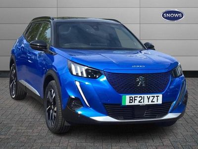 used Peugeot e-2008 50KWH GT AUTO 5DR ELECTRIC FROM 2021 FROM BASINGSTOKE (RG21 6YL) | SPOTICAR