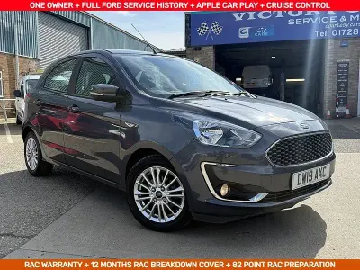 Used Ford Ka Plus Zetec 85 HP (62 kW) 2019 Grey Hatchback