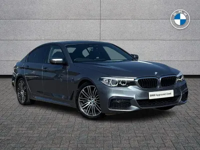 Used BMW 530 M Sport 265 HP (194 kW) 2019 Blue Sedan