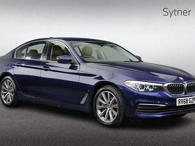 Used BMW 530e Sport Line 249 HP (183 kW) 2018 Blue