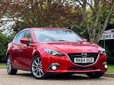 Begagnad Mazda 3 Inclusive 150 HK (110 kW) 2014 Röd Halvkombi