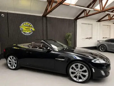 Used Jaguar XK 385 HP (283 kW) 2012 Black Cabriolet
