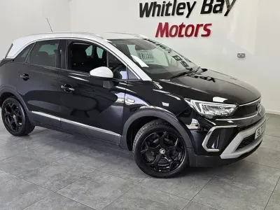 Used Vauxhall Crossland Ultimate 110 HP (80 kW) 2021 Black SUV