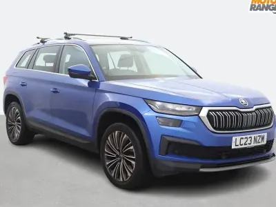 Used Skoda Kodiaq SE L Executive 150 HP (110 kW) 2023 Blue SUV