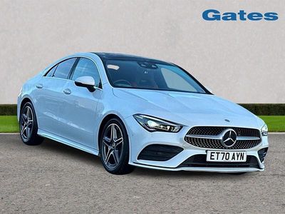 Used Mercedes CLA180 AMG Line Premium Plus 2020 White Sedan