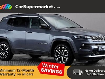 Grey Used 2022 Jeep Compass Limited SUV | £13,697 (Fair price)